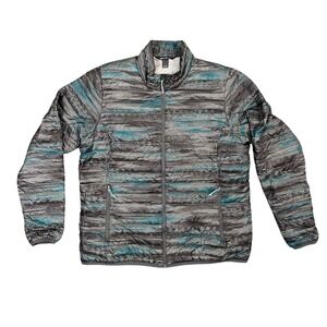 Eddie Bauer Women's XL Lightweight Puffer Jacket Insulated Packable Zip‎ Up Warm